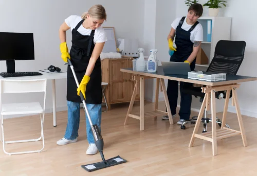 Nettoyage de bureau professionnel à Barby